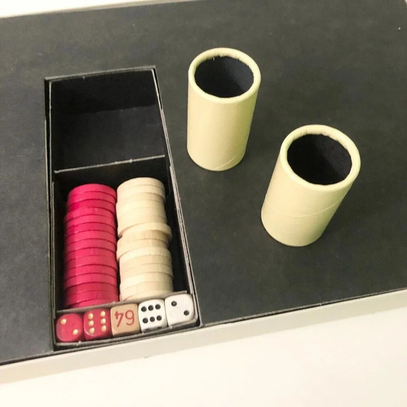 Vtg 1975 Backgammon Board Game S and R Games Selchow Righter Complete - Picture 11 of 15